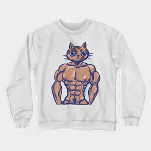 Buff Cat Crewneck Sweatshirt